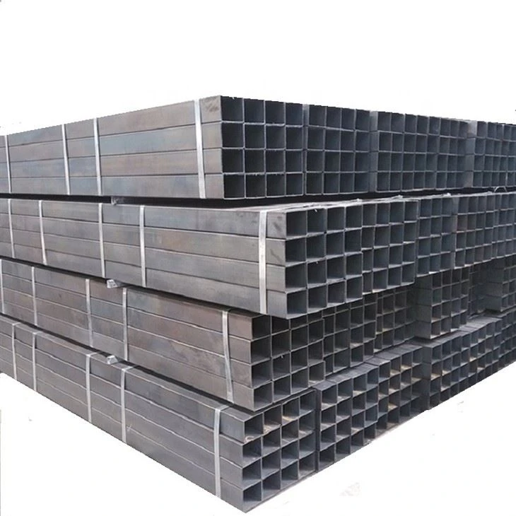 Sgwâr Dur Carbon ASTM A36 Ac Adran Hollow Hirsgwar SHS Tiwb Pibell Dur Sgwâr RHS